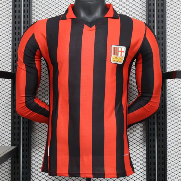 Long sleeve 24-25 AC Milan (125 Week Commemorative Edition) Player Version Thailand Quality