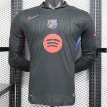 Long sleeve 24-25 FC Barcelona Away Player Version Thailand Quality