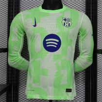 Long sleeve 24-25 FC Barcelona Third Away Player Version Thailand Quality