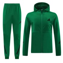 24-25 adidas (green) hoodie set  Soccer Jacket