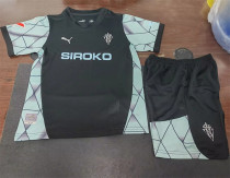 Kids kit 24-25 Sporting Gijón Away Thailand Quality