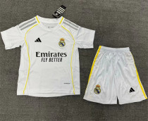 Kids kit 25-26 Real Madrid home Thailand Quality