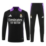 24-25 Real Madrid (violet) Adult Sweater tracksuit set Training Suit