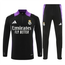 24-25 Real Madrid (violet) Adult Sweater tracksuit set Training Suit