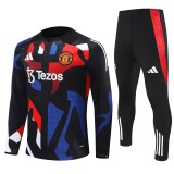 24-25 Manchester United (camouflage black) Adult Sweater tracksuit set Training Suit