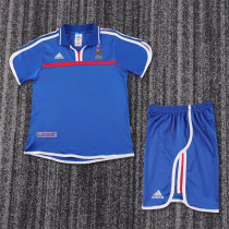 Kids kit 2000 France home (Retro Jersey) Thailand Quality