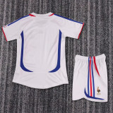 Kids kit 2006 France Away (Retro Jersey) Thailand Quality