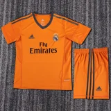 Kids kit 13-14 Real Madrid Third Away (Retro Jersey) Thailand Quality