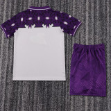 Kids kit 92-93 Fiorentina Away (Retro Jersey) Thailand Quality