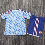 Kids kit 90-92 Manchester United Away (Retro Jersey) Thailand Quality