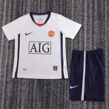 08-09 Manchester United Away (Retro Jersey) Kids kit Thailand Quality