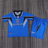 Kids kit 96-98 Manchester United Third Away (Retro Jersey) Thailand Quality