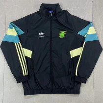 24-25 Jamaica (black) Windbreaker Soccer Jacket