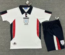 1998 England home (Retro Jersey) Set.Jersey & Short High Quality