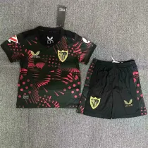 Kids kit 24-25 Sevilla FC Third Away Thailand Quality