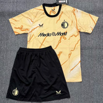 24-25 Feyenoord Rotterdam Fourth Away Set.Jersey & Short High Quality