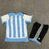 Kids kit 2006 Argentina home (Retro Jersey) Thailand Quality