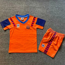 Kids kit 91-92 FC Barcelona Away (Retro Jersey) Thailand Quality