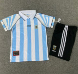 Kids kit 96-97 Argentina home (Retro Jersey) Thailand Quality