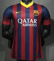 Player Version 13-14 FC Barcelona home Retro Jersey Thailand Quality