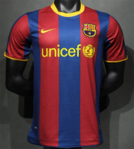 Player Version 10-11 FC Barcelona home Retro Jersey Thailand Quality