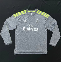 Long sleeve 15-16 Real Madrid Away Retro Jersey Thailand Quality