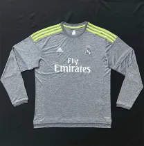 Long sleeve 15-16 Real Madrid Away Retro Jersey Thailand Quality