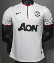 Player Version 13-14 Manchester United Third Away Retro Jersey Thailand Quality