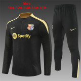 Player Version Young 24-25 Barcelona (black) Sweater tracksuit set