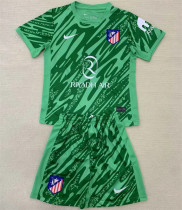 Kids kit 24-25 Atletico Madrid (Goalkeeper) Thailand Quality