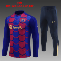 Young 24-25 Barcelona (Red Blue) Sweater tracksuit set