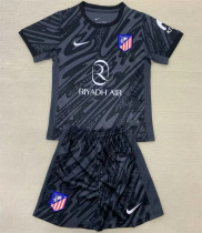 Kids kit 24-25 Atletico Madrid (Goalkeeper) Thailand Quality