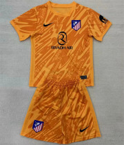 Kids kit 24-25 Atletico Madrid (Goalkeeper) Thailand Quality