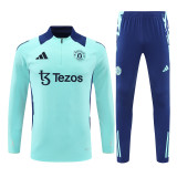 Player Version 24-25 Manchester United (orange) Adult Sweater tracksuit set Training Suit
