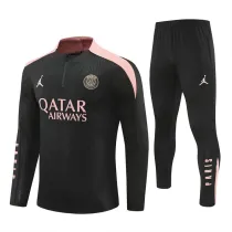 Player Version 24-25 Paris Saint-Germain (Jordan black) Adult Sweater tracksuit set Training Suit