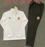 Young 24-25 Valencia CF (white) Sweater tracksuit set