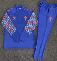 24-25 Celta de Vigo (Blue) Adult Sweater tracksuit set Training Suit