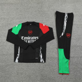 Player Version 24-25 Arsenal black Adult Sweater tracksuit set