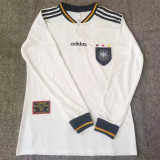 Long sleeve1996 Germany home Retro Jersey Thailand Quality
