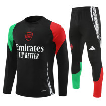 Player Version 24-25 Arsenal black Adult Sweater tracksuit set