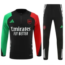 24-25 Arsenal black Adult Sweater tracksuit set