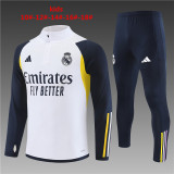 Young 23-24 Real Madrid (white) Sweater tracksuit set