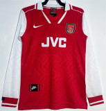 Long sleeve 96-97 Arsenal home Retro Jersey Thailand Quality