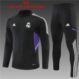 Young 22-23 Real Madrid (black) Sweater tracksuit set
