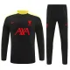 Player Version 24-25 Liverpool (Black and yellow) Adult Sweater tracksuit set