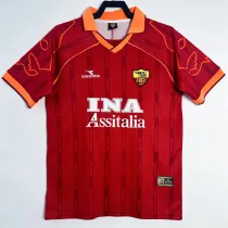 99-00 AS Roma home Retro Jersey Thailand Quality