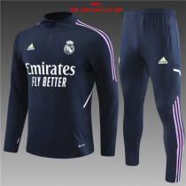 Young 22-23 Real Madrid (royal blue) Sweater tracksuit set