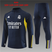 Young 23-24 Real Madrid (royal blue) Sweater tracksuit set