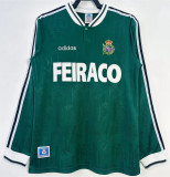Long sleeve 99-00 Deportivo la coruna Away Retro Jersey Thailand Quality