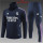 Young 22-23 Real Madrid (royal blue) Sweater tracksuit set